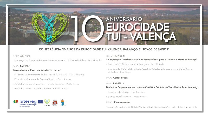Conferência 10 Anos da Eurocidade Tui-Valença: balanço e novos desafios
