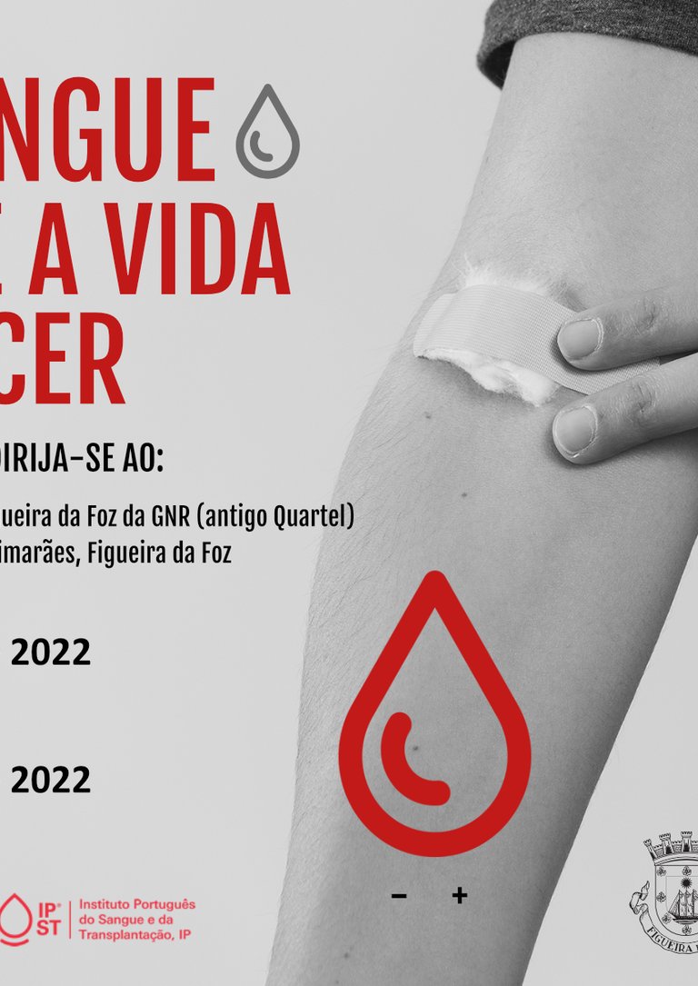 Em fevereiro, Ajude a Vida a Vencer: Dê Sangue!!!
