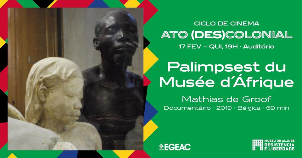 CICLO DE CINEMA “Palimpseste du Musée d’Afrique”