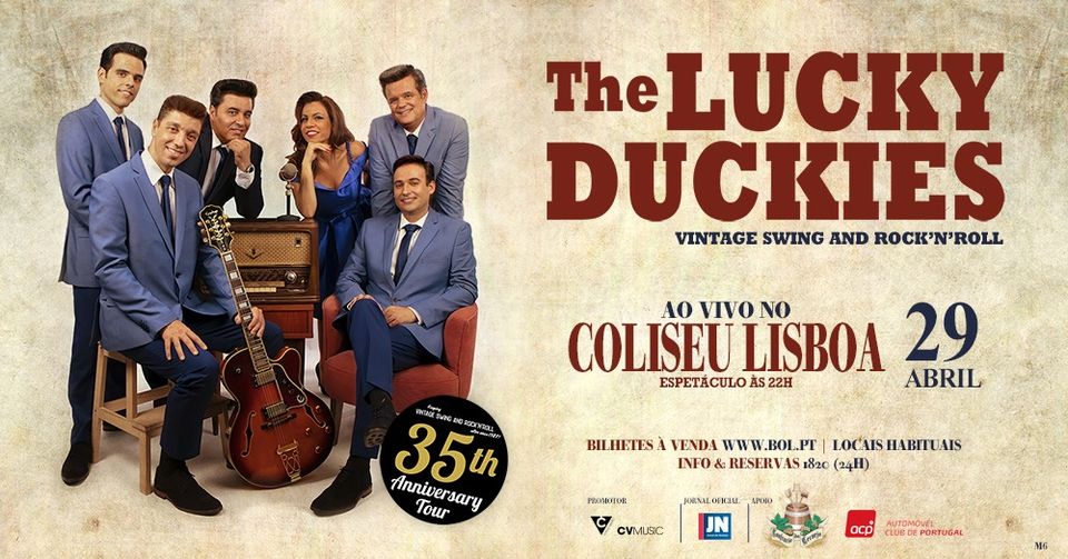 The Lucky Duckies - Coliseu Lisboa