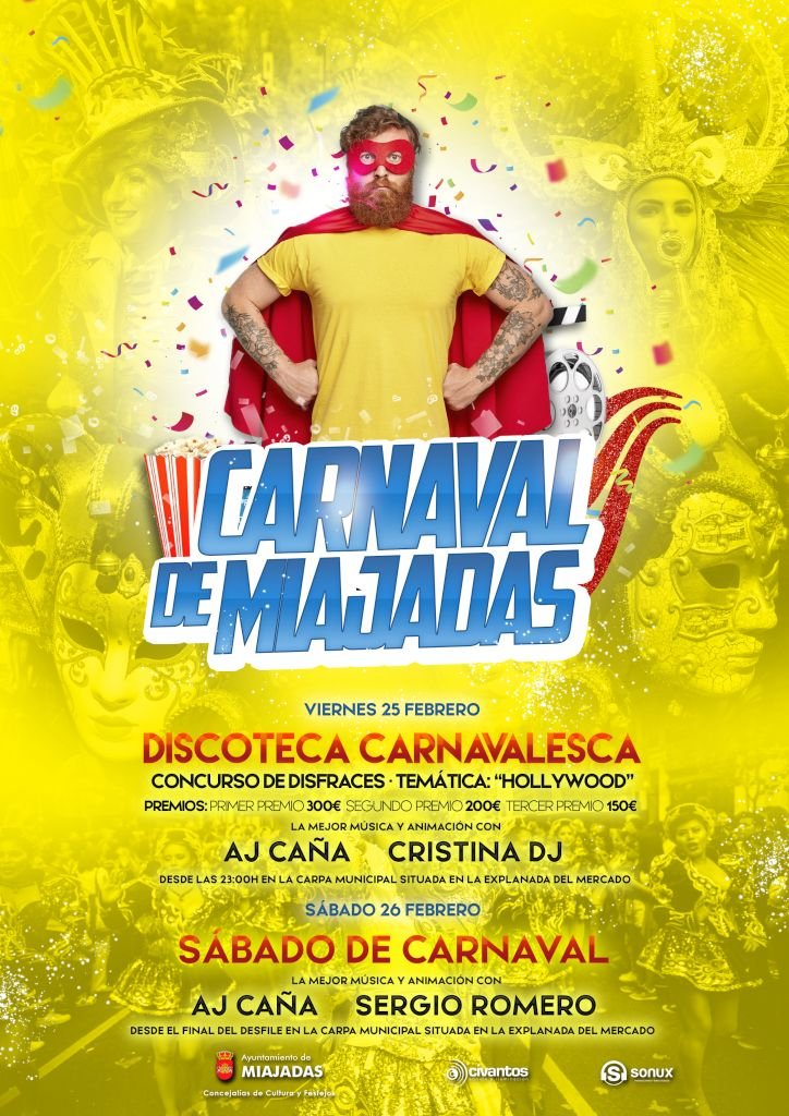 Carnavales en la Carpa Municipal de Miajadas 2022