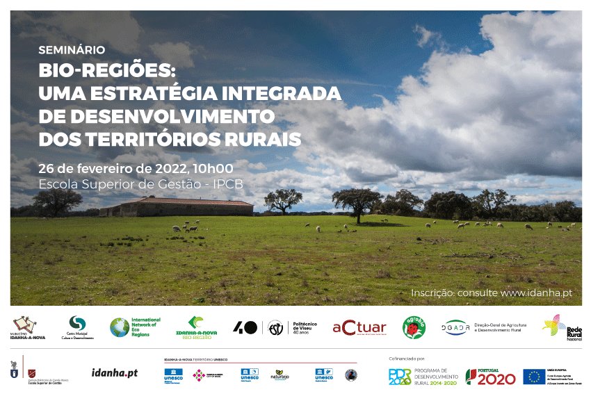 Seminário “Bio-Regiões: uma estratégia integrada de desenvolvimento dos territórios rurais”