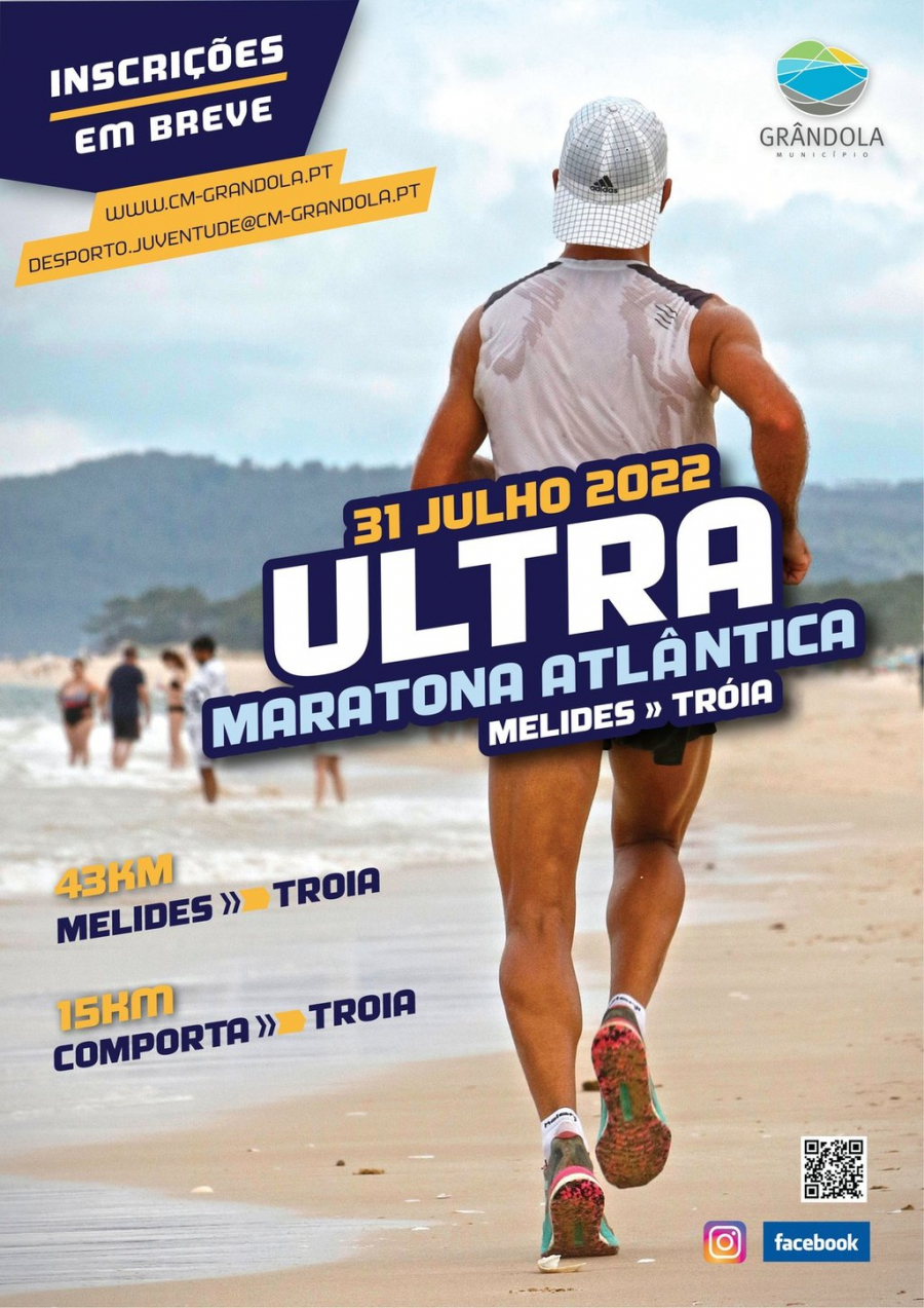 Ultra Maratona Atlântica Melides – Tróia | Corrida Atlântica Comporta – Tróia