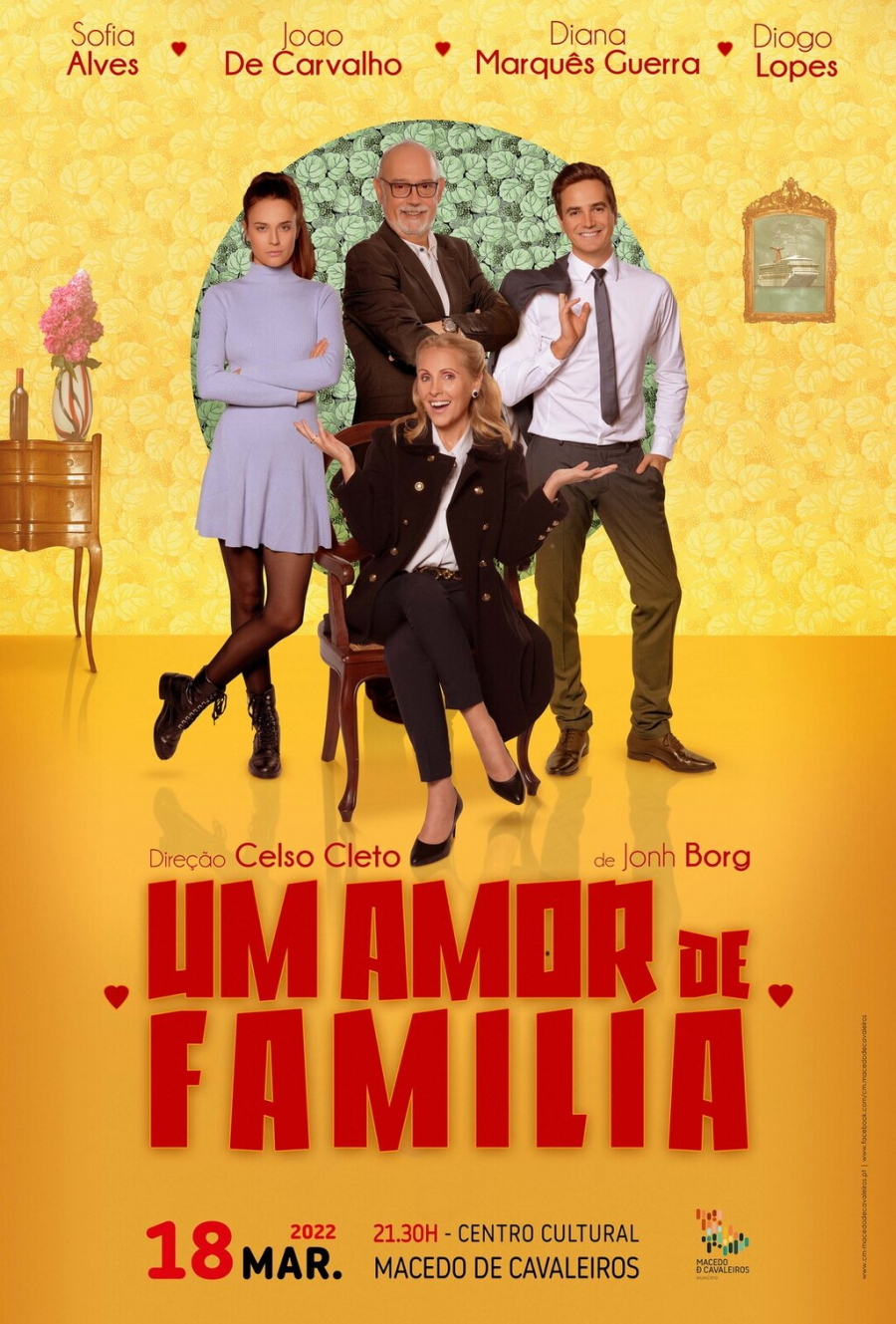 Teatro Comédia 'Um Amor de Família'