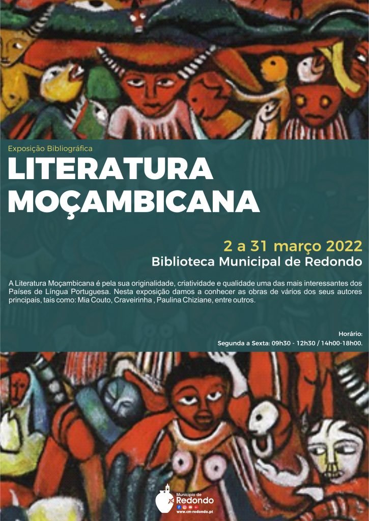 Exposição “Literatura Moçambicana” | 2 a 31 de março | Biblioteca Municipal de Redondo