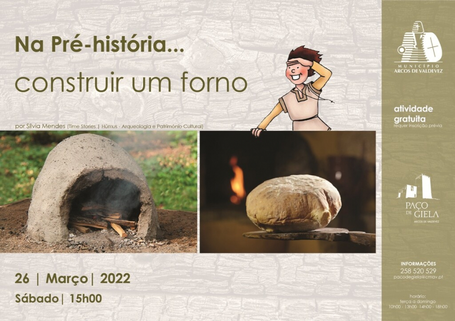 Na Pré-história… Construir um forno