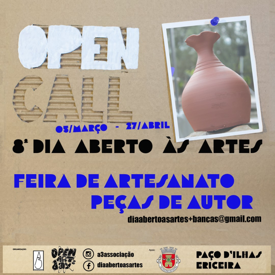 Open Call' para o 'Dia Aberto às Artes'