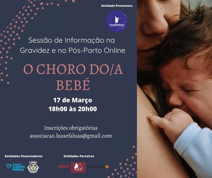 Sessão de Informação na Gravidez e Pós-Parto - 'O Choro do/a bebé'
