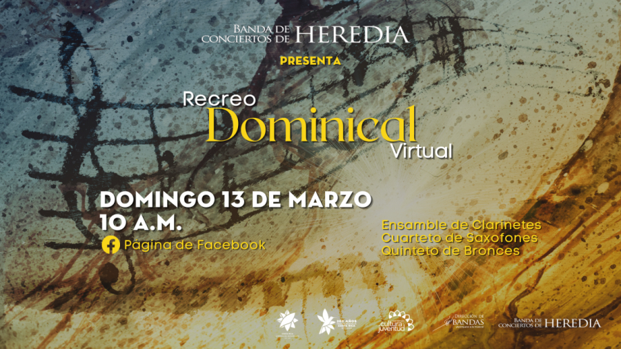 Concierto: 'Recreo Dominical' | Banda de Conciertos de Heredia