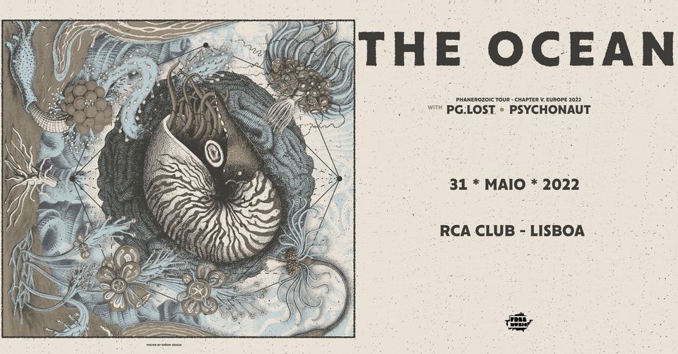 THE OCEAN with Special Guests pg.lost and Psychonaut
