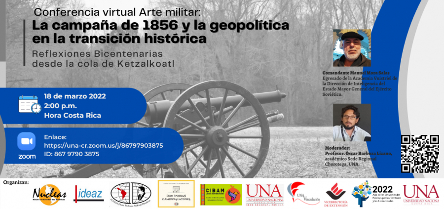 Conferencia: Arte militar. La campaña de 1856 y la geopolítica en la transición histórica