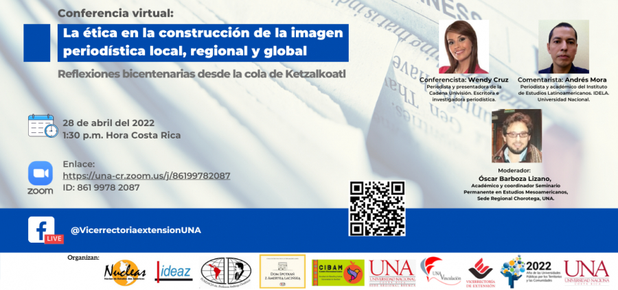 Conferencia: La ética en la construcción de la imagen periodística local, regional y global