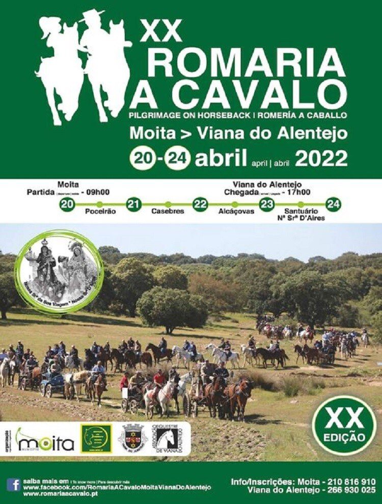 XX Romaria a Cavalo  Moita – Viana do Alentejo