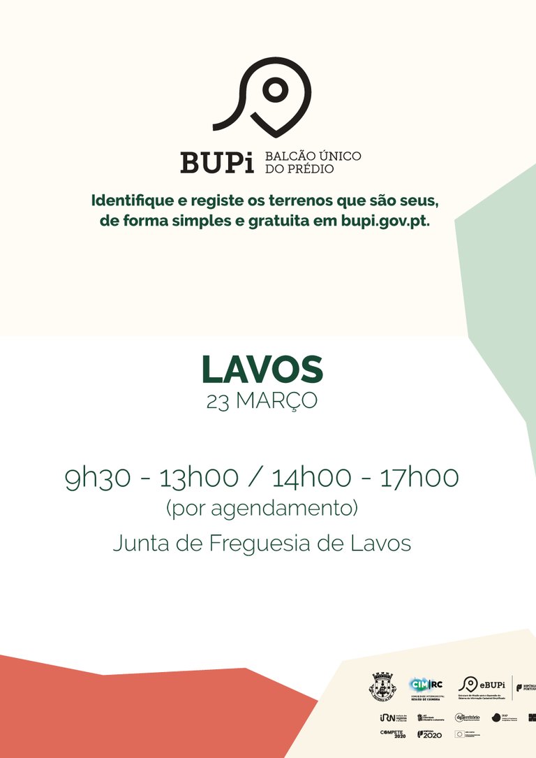 Lavos - BUPi - Identifique e registe os terrenos