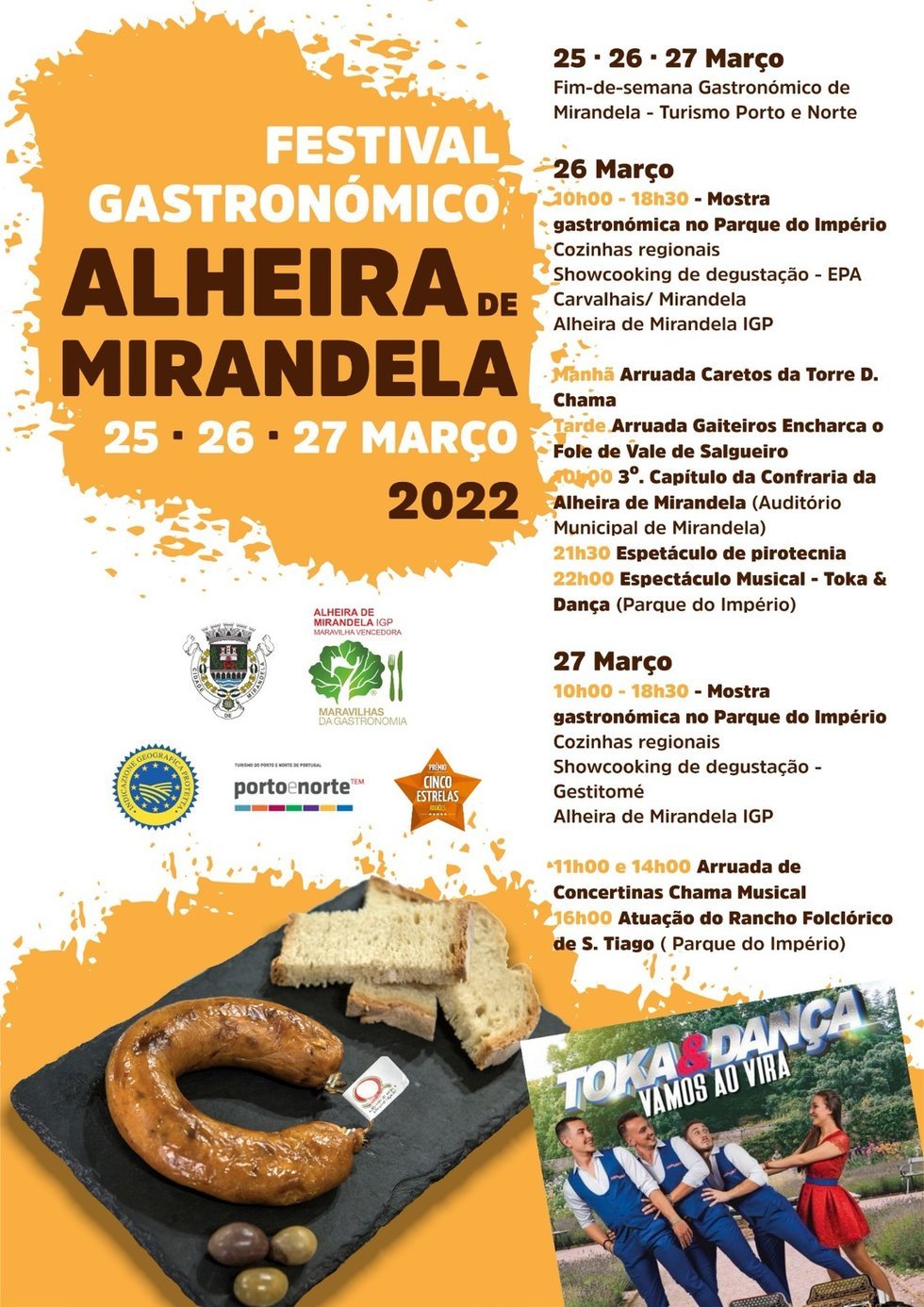 Festival Gastronómico da Alheira de Mirandela 2022