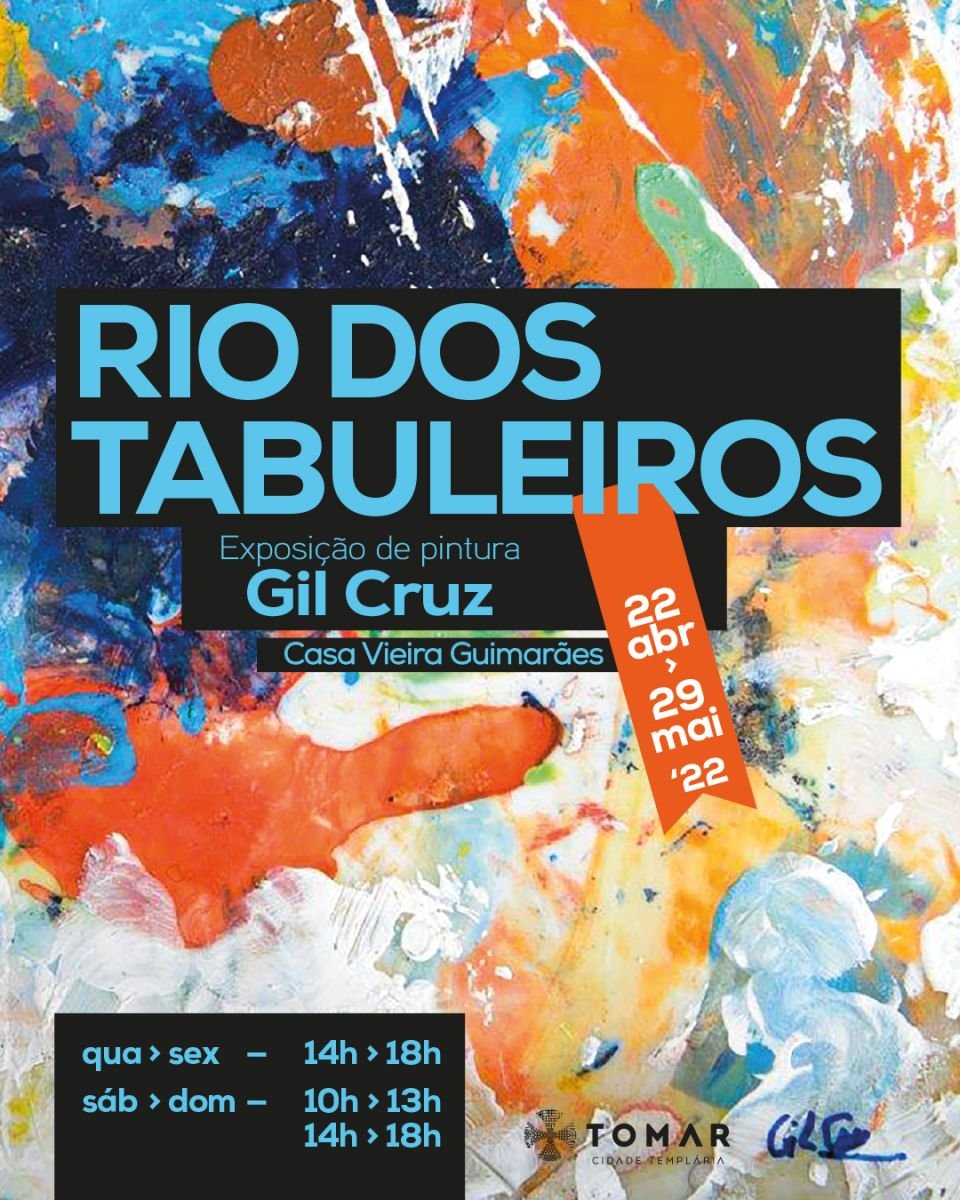Rio dos Tabuleiros - Exposição de Pintura de Gil Cruz