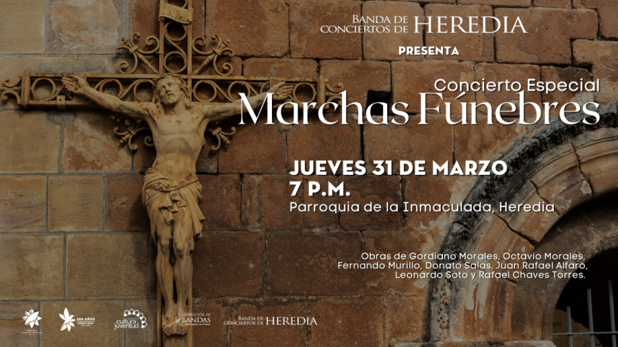 Concierto Especial de "Marchas Fúnebres" | Banda de Conciertos de Heredia