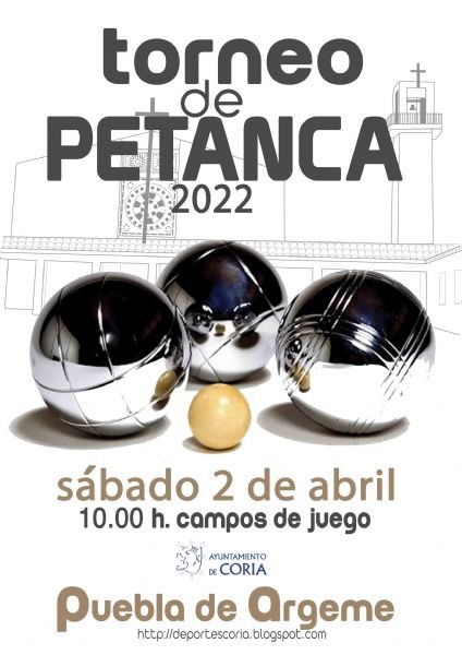 Torneo de Petanca en Puebla de Argeme