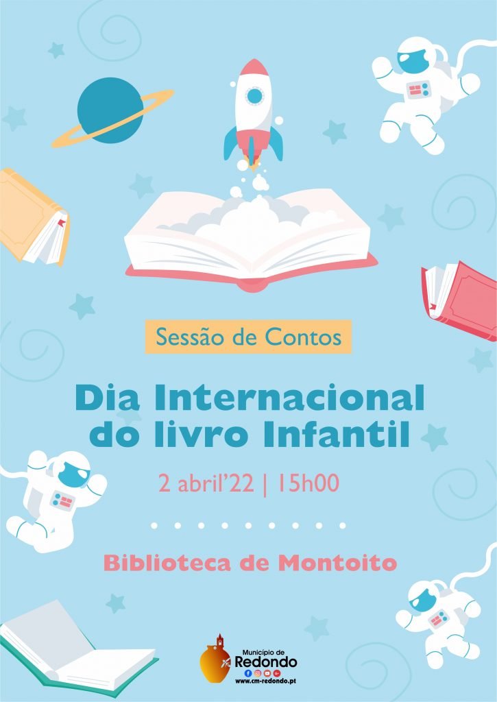 Dia Internacional do Livro Infantil | Sessão de Contos | 2 de abril | 15h00 | Biblioteca de Montoito