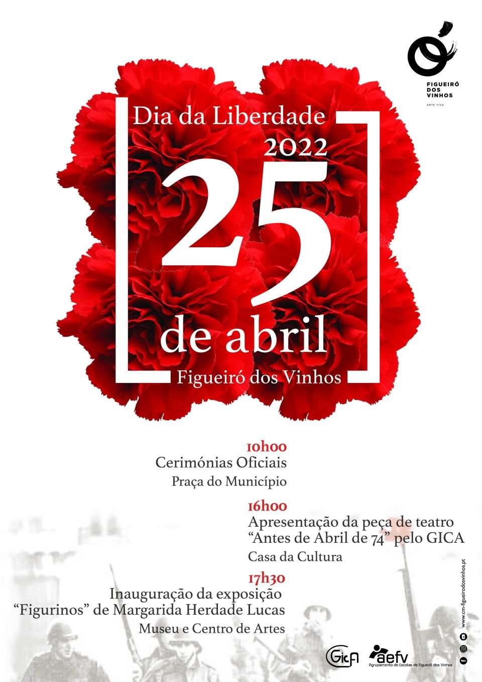 Comemorações do 25 de abril - Dia da Liberdade