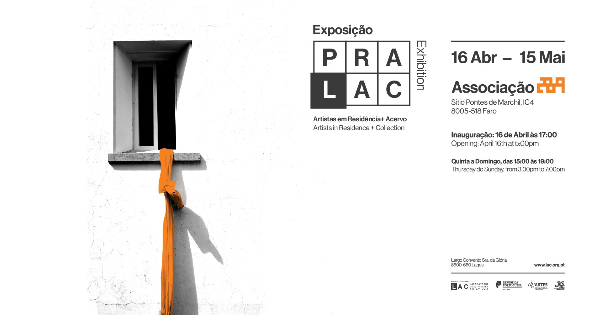 Exposição Coletiva PRALAC - Associação 289, Faro