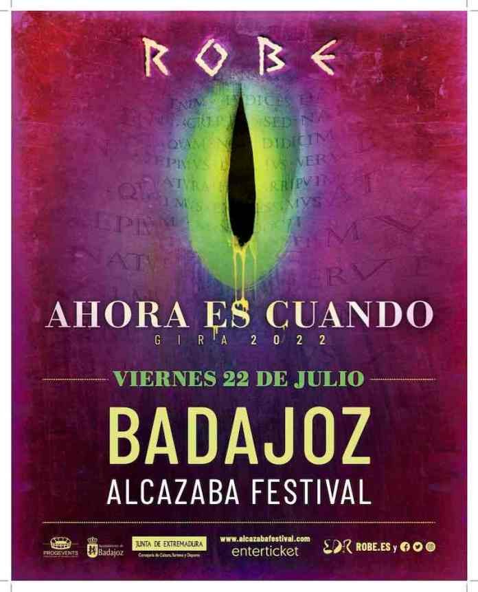 Robe en el Alcazaba Festival 2022