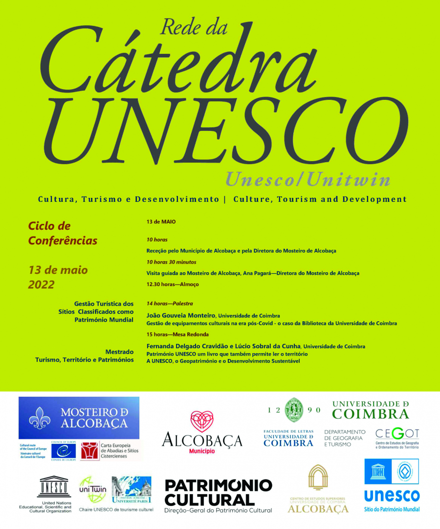 REDE DA CÁTEDRA UNESCO PARA A CULTURA | Ciclo de Conferências