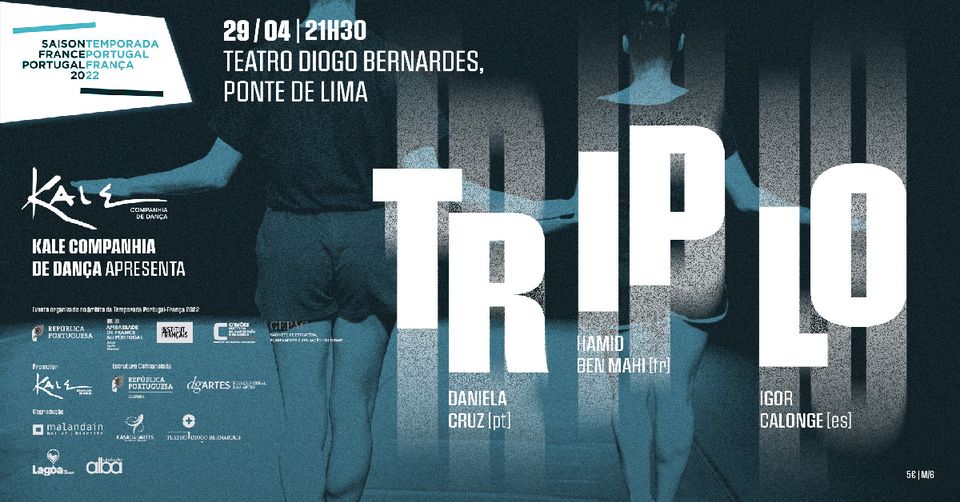Triplo - Kale Companhia de Dança | Teatro Diogo Bernardes - Ponte de Lima
