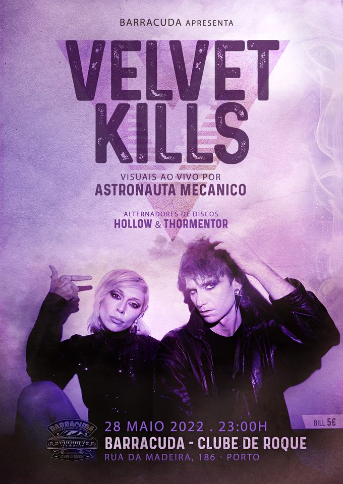 Velvet Kills em Concerto | The Music of Joy Division - Alternadores de Discos: Hollow & Thormentor