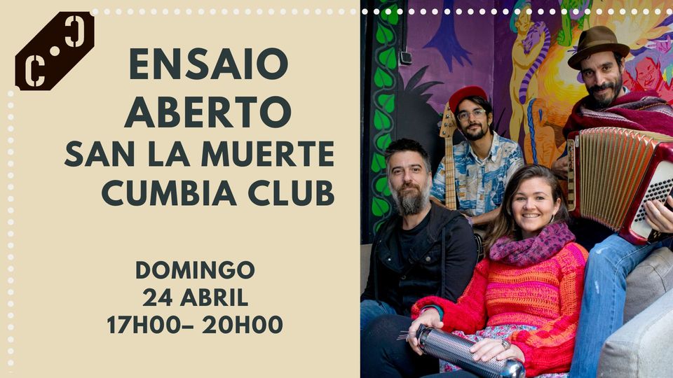 Ensaio Aberto: San La Muerte Cumbia Club