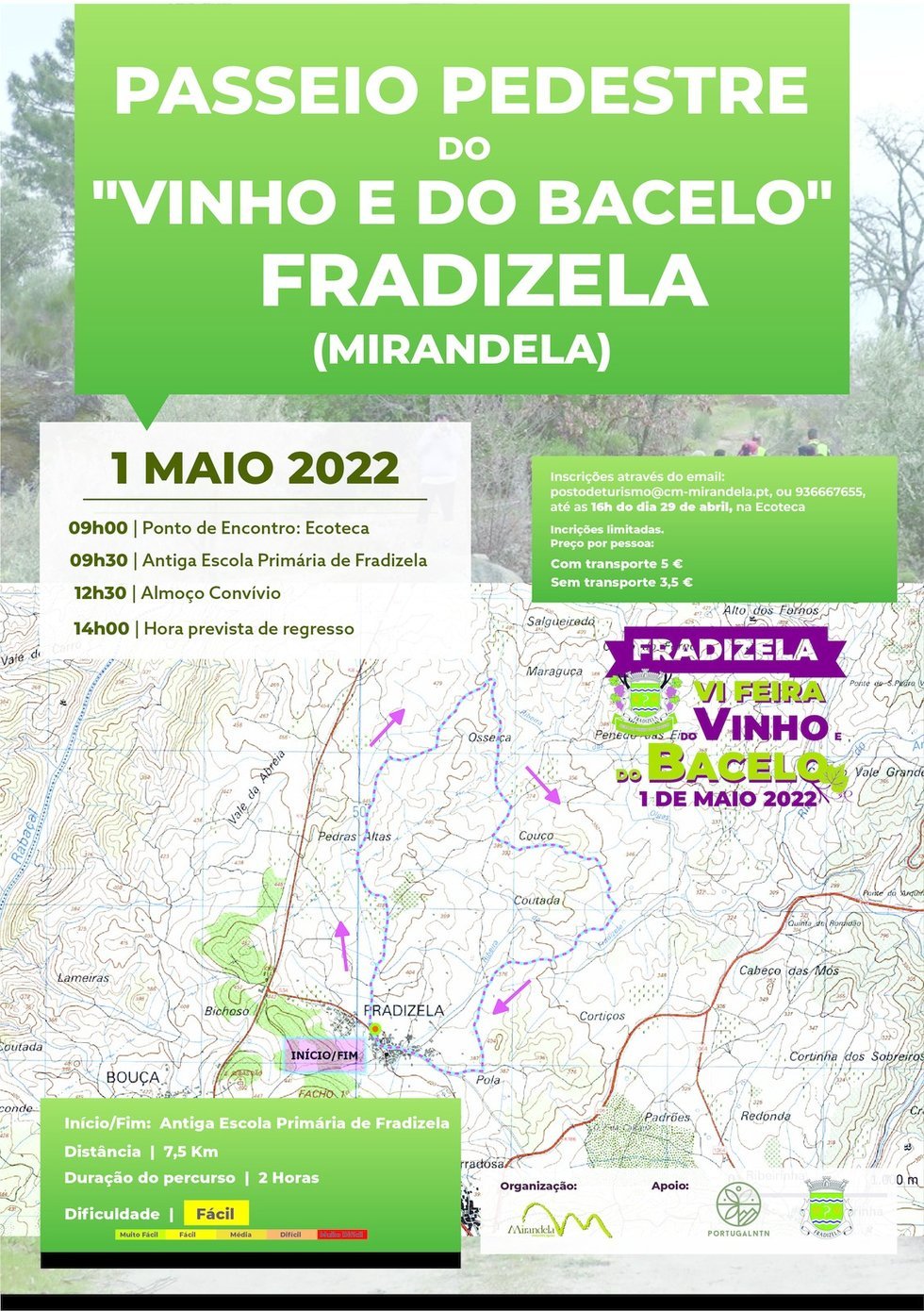 Fradizela - Passeio Pedestre do 'Vinho e do Bacelo'