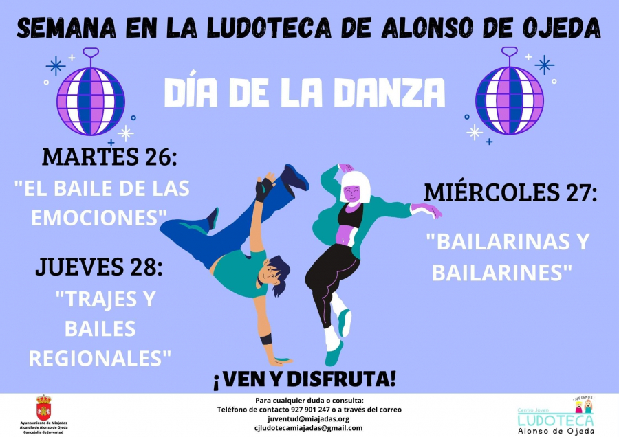 Semana  de la Danza en la Ludoteca de Alonso de Ojeda