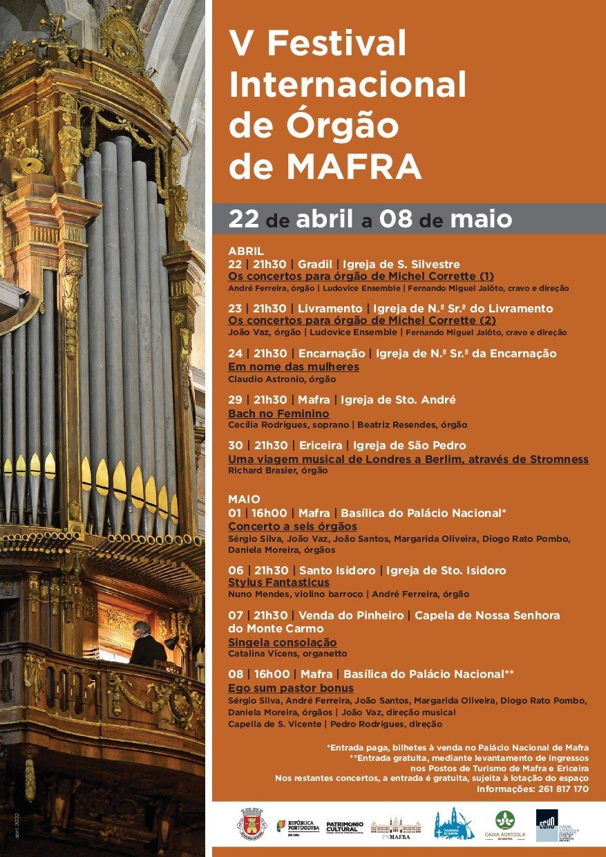 V Festival Internacional de Órgão de Mafra
