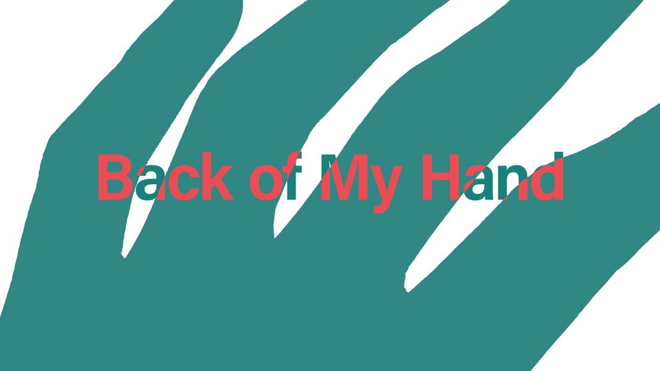 Inauguração: Back of My Hand
