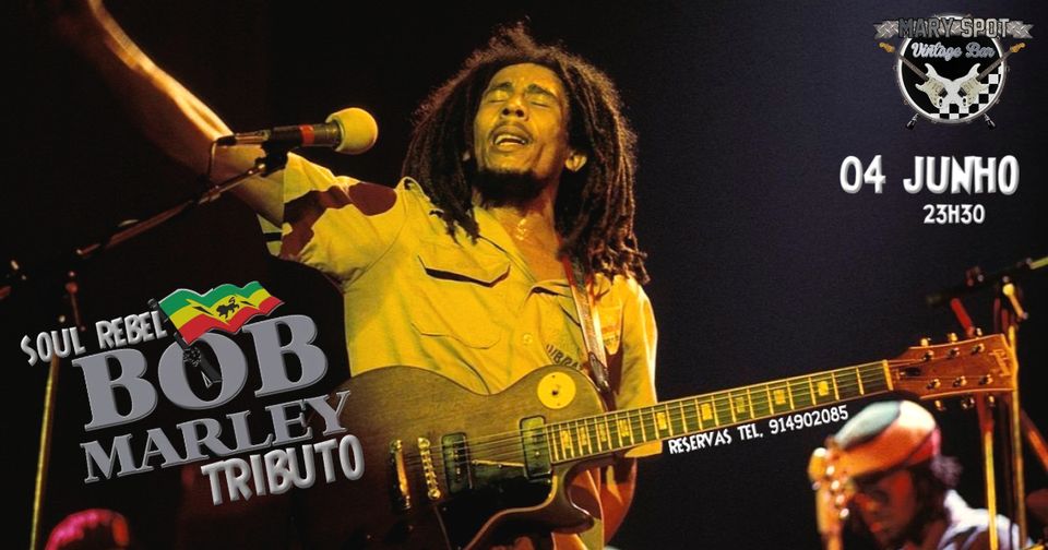 Bob Marley tributo Soul Rebel @ Mary Spot Vintage Bar - Matosinhos