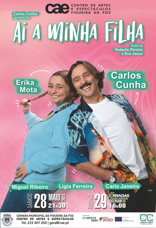 “Ai a Minha Filha” Com Erika Mota e Carlos Cunha