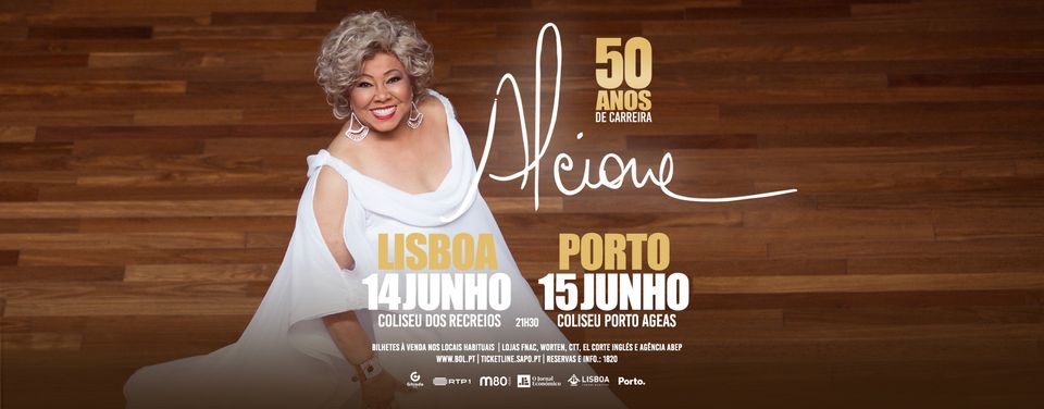 Alcione | 50 Anos De Carreira - Coliseu Porto Ageas