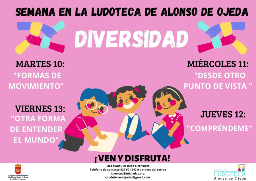 Semana  de la Diversidad en la Ludoteca de Alonso de Ojeda