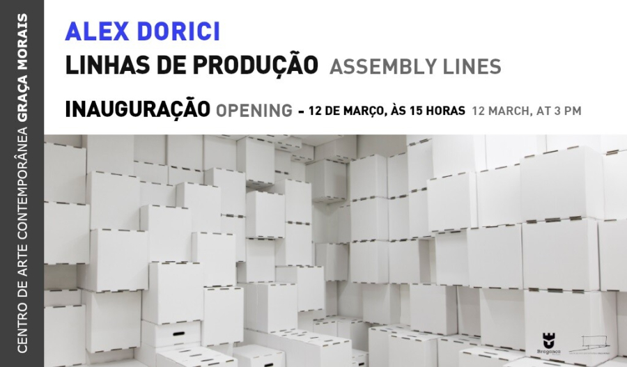 Exposição: 'Linhas de Produção', de Alex Dorici | Centro de Arte Contemporânea Graça Morais