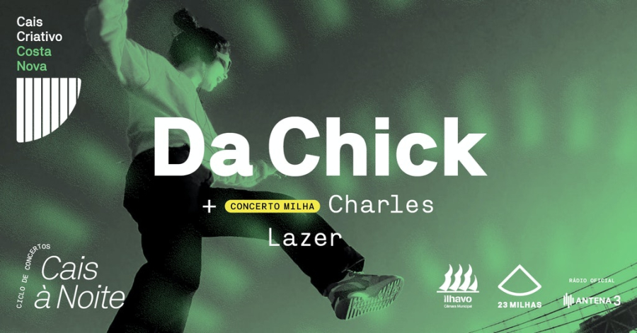 Da Chick + Charles Lazer (concerto Milha) - Ciclo Cais à noite