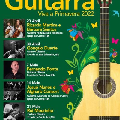 1.º Festival de Guitarra – “Viva a Primavera!” | Josué Nunes e Algharb Consort