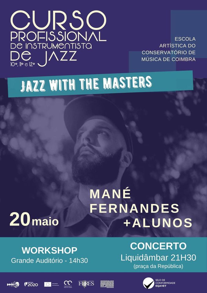 Jazz with the Masters convida Mané Fernandes