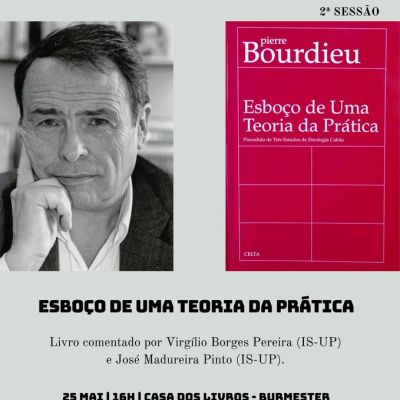 Ciclo de debates “Bourdieu e os seus livros”: 2ª Sessão