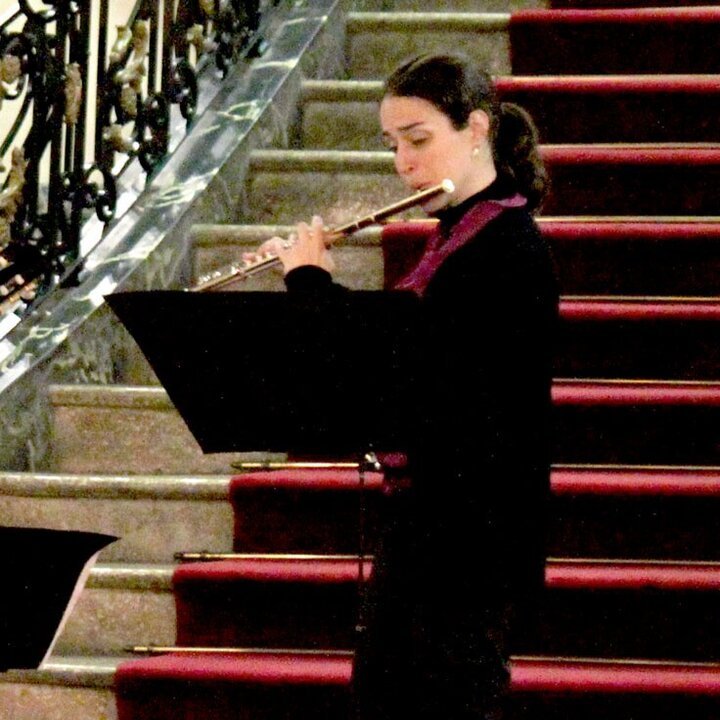 Flautista Raquel Lima no 'Sextas às Sete'