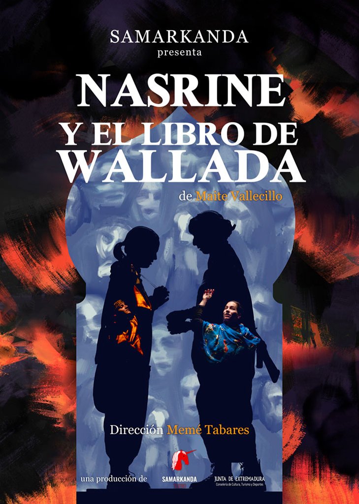 Nasrine y el libro de Walada: representación teatral en Llerena con Samarkanda Teatro