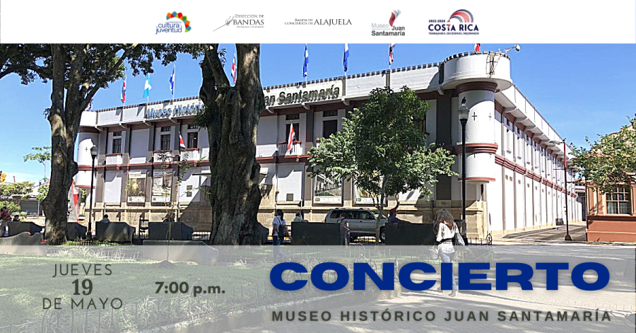Concierto en el Museo Histórico Juan Santamaría | Banda de Conciertos de Alajuela