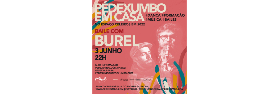 Baile com Burel, o novo projecto musical que junta Filipe Valentim no saxofone e Vicente Camelo no acordeão diatónico