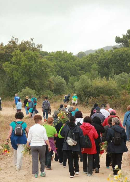 Caminhada para a Apanha da Espiga