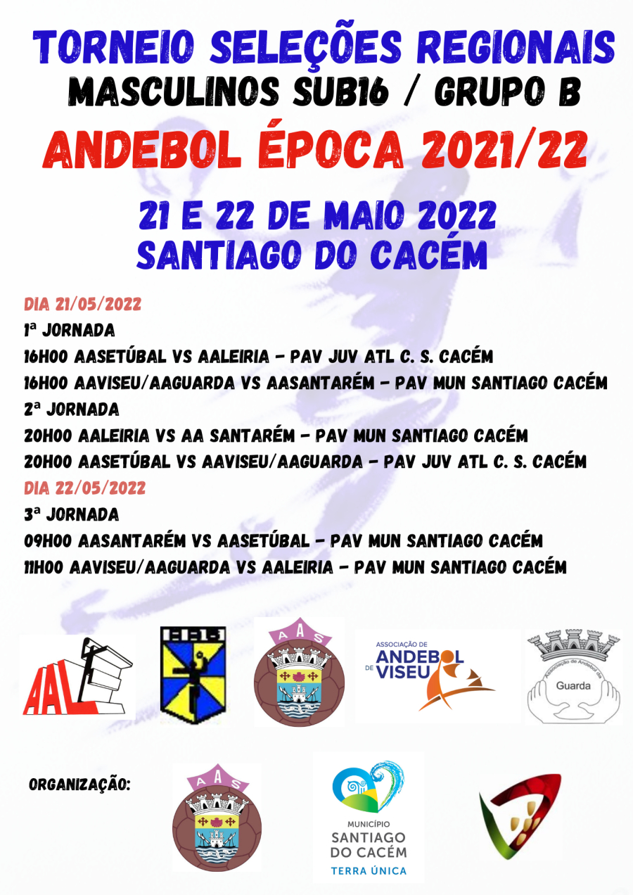 Torneio Seleções Regionais Masculinos sub16 de Andebol