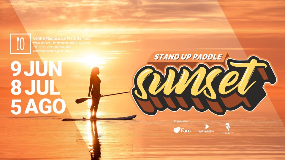 Sunset - Stand Up Paddle na Ria Formosa